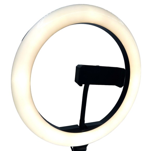 10" LED Ring Light Selfie Influencer  with Tripod Stand & Phone Holder  & Remote - Picture 6 of 12